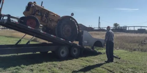 towing tractor